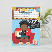 Poppin Birthday 2 Invitation Kaart (Staand voorkant)