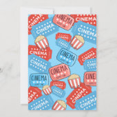 Poppin Birthday Invitation Kaart (Achterkant)