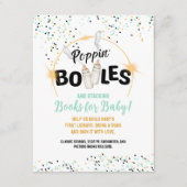Poppin' Bottles and Stacking Books for Baby Card Notitiekaartje (Voorkant)