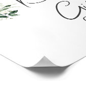 Poppin' Bottles Baby shower Boeken en Geschenken Poster (Hoek)