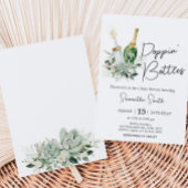 Poppin' Bottles Baby shower Kaart