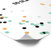 Poppin' Bottles Baby Shower Welcome Sign Poster (Hoek)