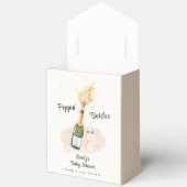 Poppin Bottles Champagne Baby shower Bedankdoosjes (Open)