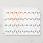 Poppin Bottles Couples Baby shower Uitnodiging (Achterkant)