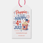 Poppin By 4 juli Zakelijk Cadeaulabel (Voorkant)