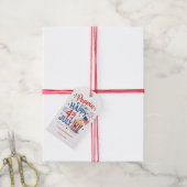 Poppin By 4 juli Zakelijk Cadeaulabel (Met Touw)