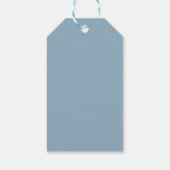 Poppin-flesjes Baby shower voor Labels met cadeaut Cadeaulabel (Achterkant)