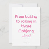 Poppin-flessen en pushingracks Mahj Martha & Snoop Feestdagenkaart (Achterkant)