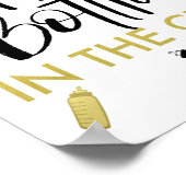 Poppin Flessen In de Babykamer Baby Body Poster (Hoek)