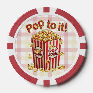 Poppin' in stijl - "Pop ernaar!" Poker Chips