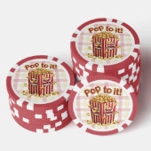 Poppin' in stijl - "Pop ernaar!" Poker Chips (Opstapeling)