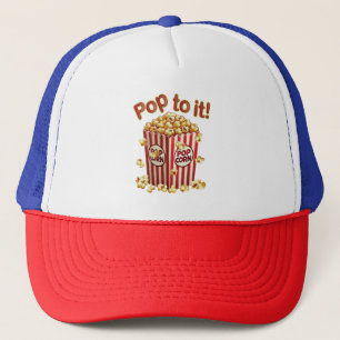 Poppin' in stijl - "Pop het meteen!" Trucker Pet