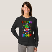 Poppin in Summer Pop It Pineapple Students Schoo T-shirt (Voorkant volledig)