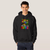 Poppin' Leprechaun & Pop It Rainbow Saint Patricks Hoodie (Voorkant volledig)