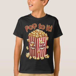 Poppin' met Stijl - "Pop ernaar!" T-shirt