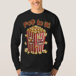 Poppin' met Stijl - "Pop ernaar!" T-shirt