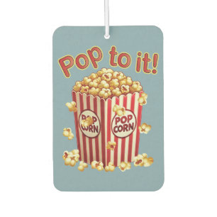 Poppin' met stijl - "Tijd om aan de slag te gaan!" Luchtverfrisser