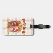 Poppin' met Style - "Pop erop!" Bagagelabel (Achterkant horizontaal)