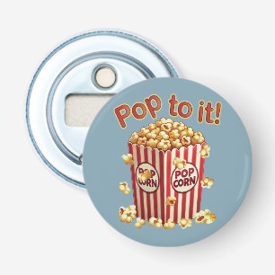 Poppin' met Style - "Pop erop!" Button Flesopener
