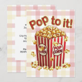 Poppin' met Style - "Pop erop!" Kaart (Voorkant / Achterkant)