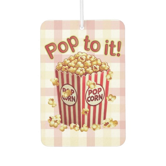 Poppin' met Style - "Pop erop!" Luchtverfrisser (Voorkant)