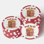 Poppin' met Style - "Pop erop!" Poker Chips (Opstapeling)