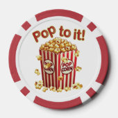 Poppin' met Style - "Pop erop!" Poker Chips (Achterkant)