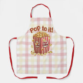 Poppin' met Style - "Pop erop!" Schort (Voorkant)