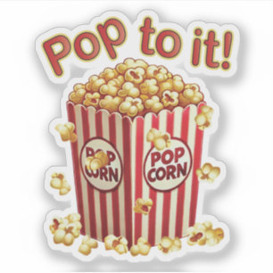 Poppin' met Style - "Pop erop!" Sticker