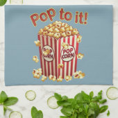 Poppin' met Style - "Pop erop!" Theedoek (Gevouwen)