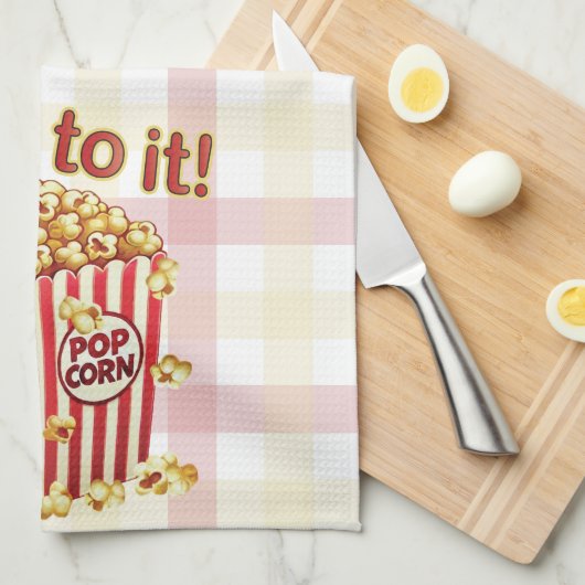 Poppin' met Style - "Pop erop!" Theedoek (Quarter Fold)