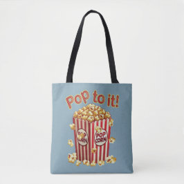 Poppin' met Style - "Pop erop!" Tote Bag