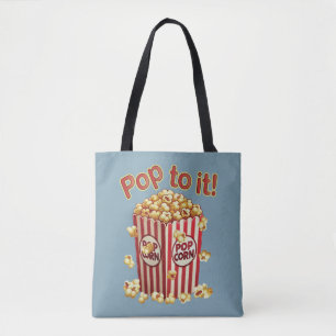 Poppin' met Style - "Pop erop!" Tote Bag