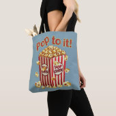 Poppin' met Style - "Pop erop!" Tote Bag (Dichtbij)