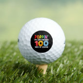 Poppin mijn weg door 100 dagen school golfballen (Insitu Shirt)