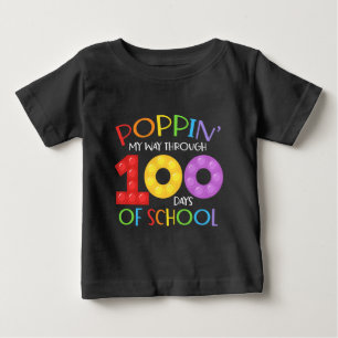 Poppin mijn weg door 100 schooldagen