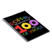 Poppin mijn weg door 100 schooldagen notitieboek (Rechterzijde)