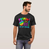 Poppin My Way Through 100 Days Of School 2022 T-shirt (Voorkant volledig)