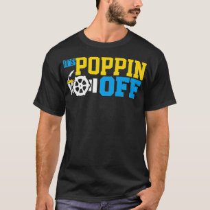 Poppin-off-lassen Funny Pipeliner Welder Welds Ga T-shirt
