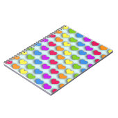 Poppin Retro Hearts Notitieboek (Linkerzijde)