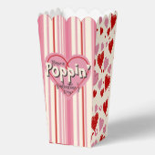 Poppin 'Valentijn's Day Popcorn Box Bedankdoosjes (Achterkant)