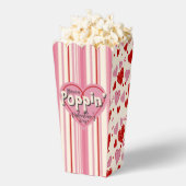 Poppin 'Valentijn's Day Popcorn Box Bedankdoosjes (Popped)