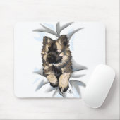 Popping Autumn Rain Mousepad Muismat (Met muis)