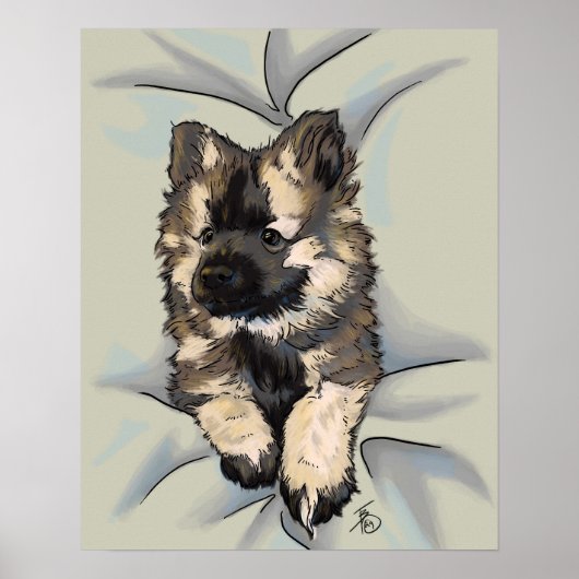 Popping Autumn Rain Poster (Voorkant)