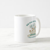 Popping Bottles for The New Year Mug Koffiemok (Voorkant rechts)
