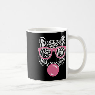 Popping Bubble Gum Tiger Smart Pink Gles Cat en T Koffiemok