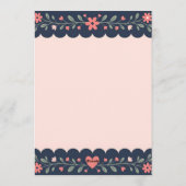 Popping Champagne Bottle & Hearts Valentine's Day Feestdagenkaart (Achterkant)