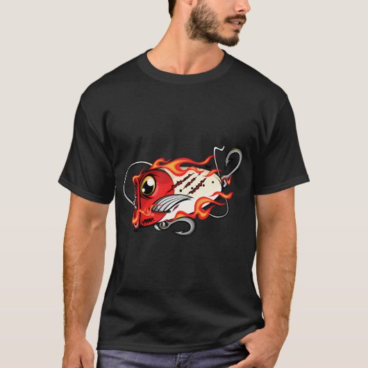 POPPING OF DOOD T-SHIRT (Voorkant)