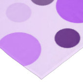 Popping van Paarse pokdots, tablecloth Tafelkleed (Gekanteld)