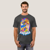 Popples Friendship Crew retro T-shirt (Voorkant volledig)